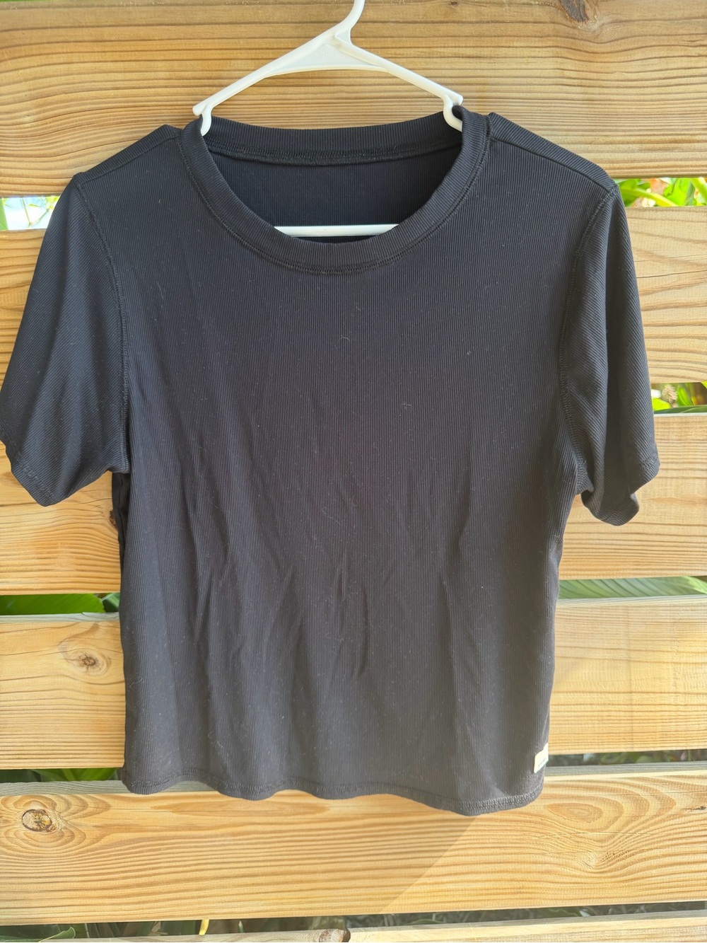 Vuori Black Short Sleeve Crewneck Tee